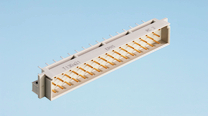 Right Angle Male Connectors with Straight Terminal Contacts