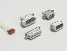 прямоугольные контактные вставки TE Connectivity