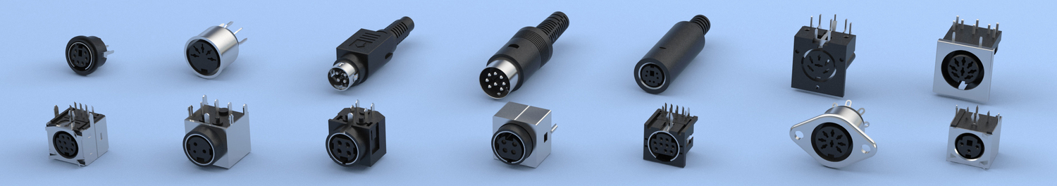 DIN CONNECTORS AND PLUGS