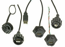 Герметичные промышленные решения для USB Molex