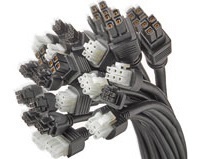 Залитые кабельные сборки Molex