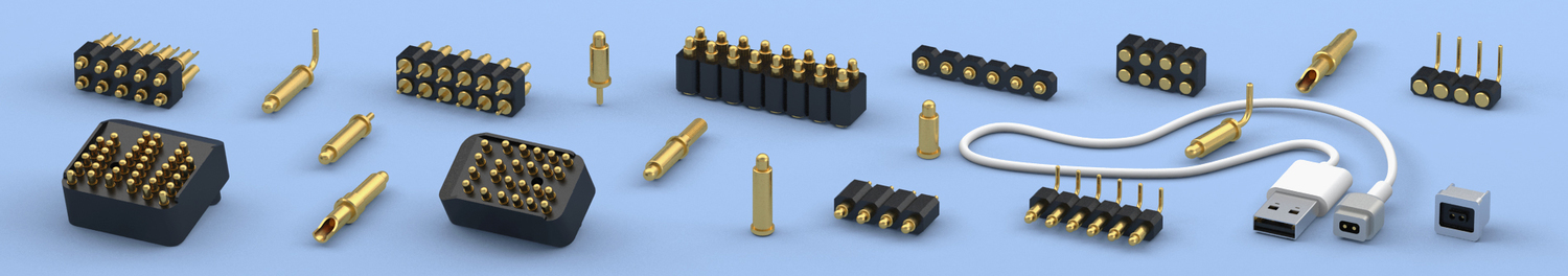 POGO PIN CONNECTORS &amp; MAGNETIC CABLE ASSEMBLIES